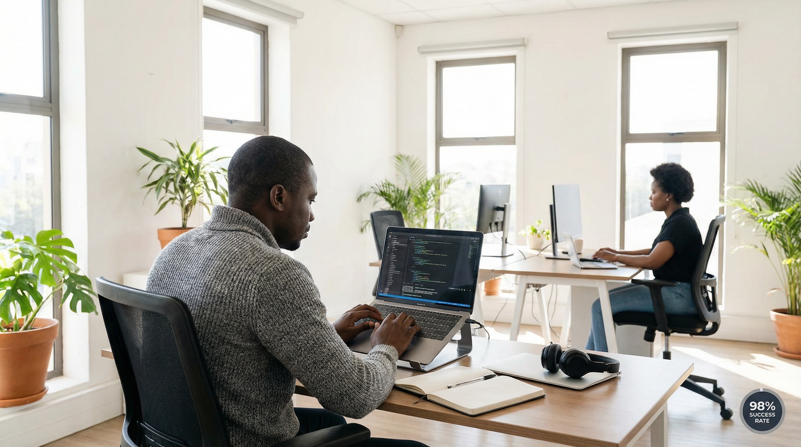 Equipa Moçambicana - 98% Taxa de Sucesso