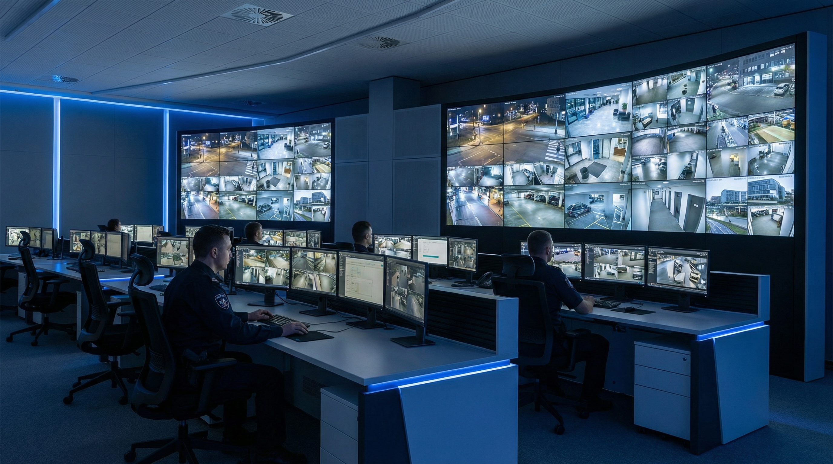 Vigilância 24/7 - Control Room
